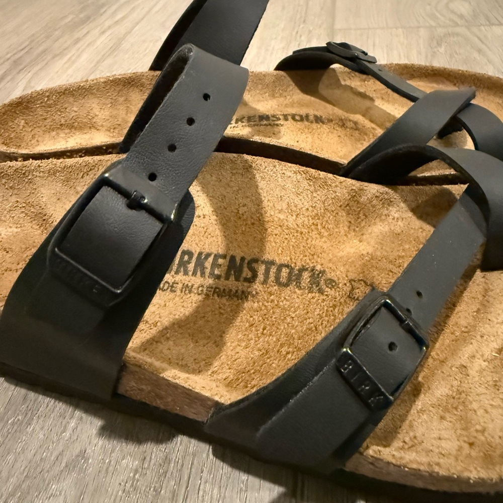 Birkenstock Mayari Black Sandals EU 40| US 9 Narrow - Gently Worn, Excellent! - Picture 4 of 6